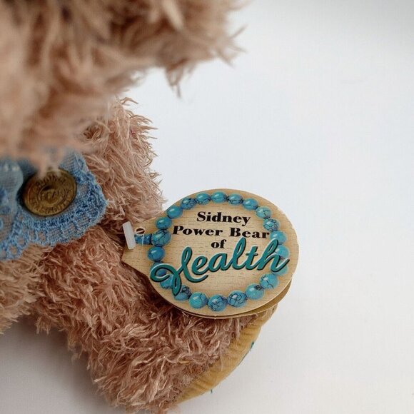 Pickford Bears Plush Sidney Power Bear of Health Brass Button 9" Tall - Picture 6 of 7
